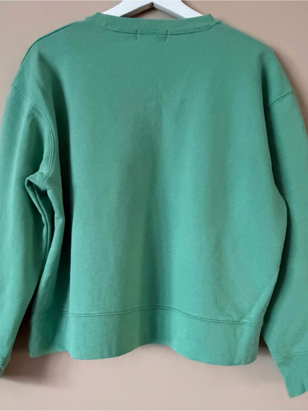 Ralph Lauren Teal Green Crewneck Sweatshirt - LRL Logo - Picture 3 of 4